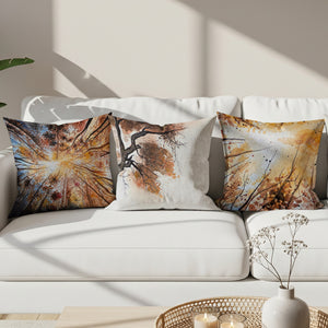 The Golden Leaves — Cushion Set