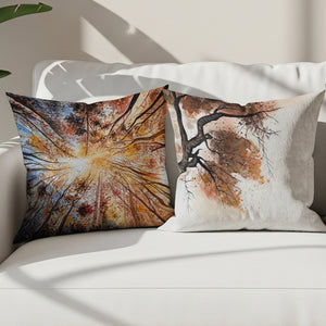 The Golden Leaves — Cushion Set