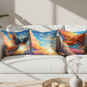 The Ashen Rise — Cushion Set