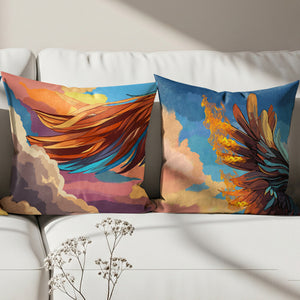 The Ashen Rise — Cushion Set