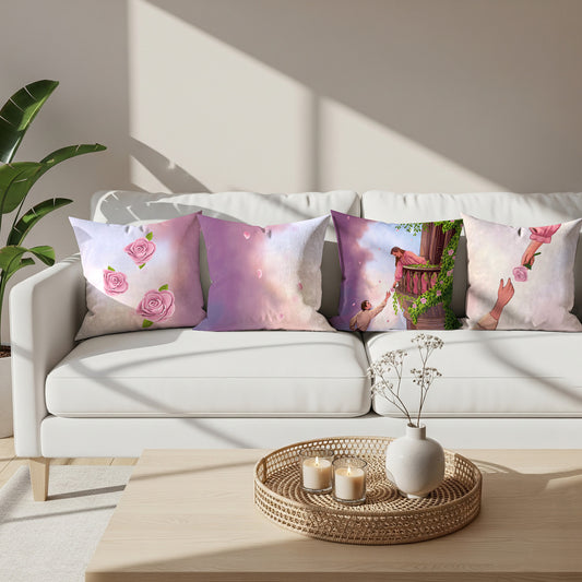 The Ever Rose Art Cushion